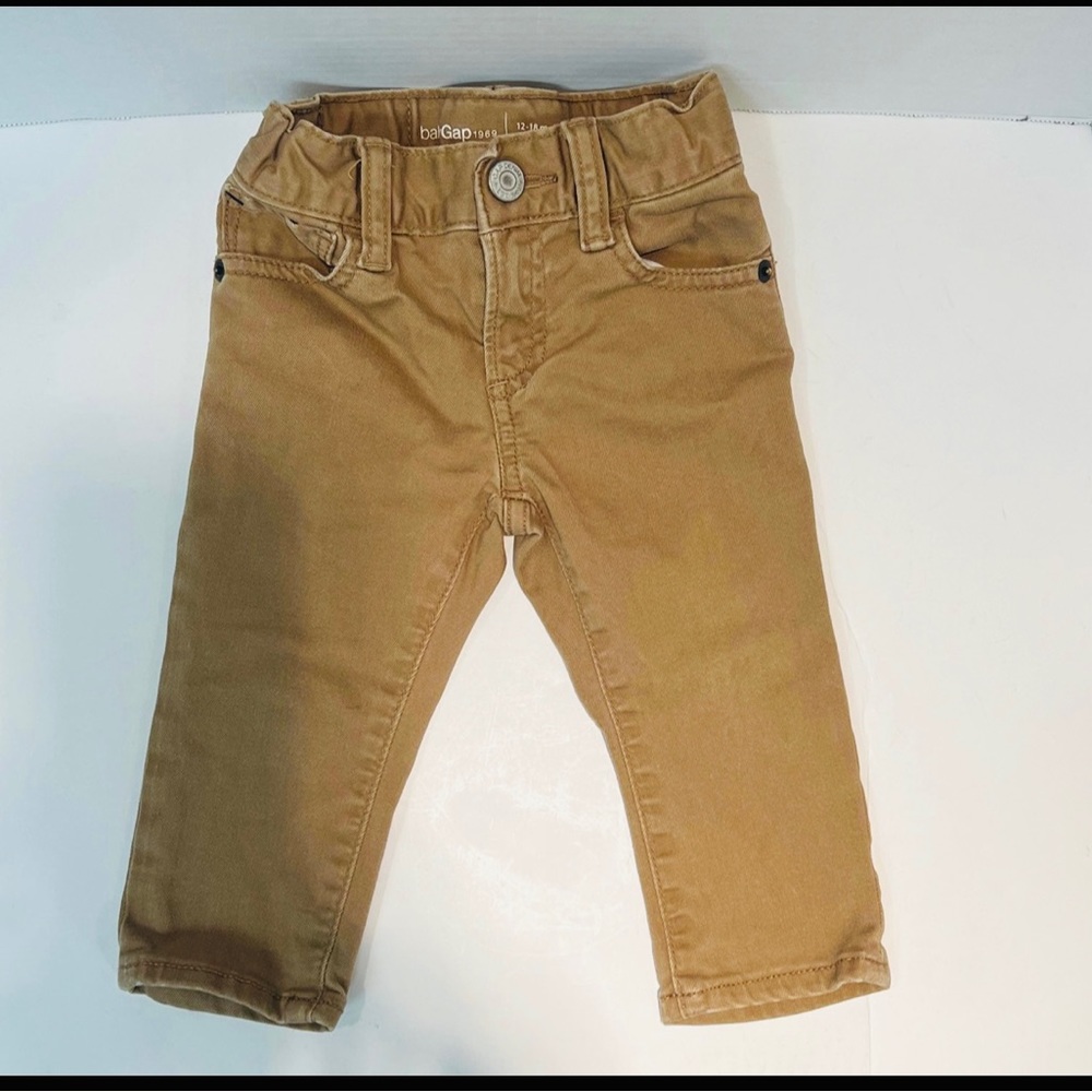 Gap khakis 12 month with adjustable waist
